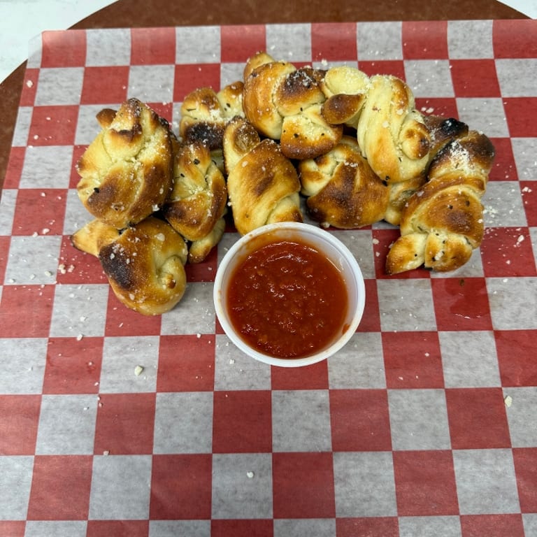 Delicious Garlic Knots Await